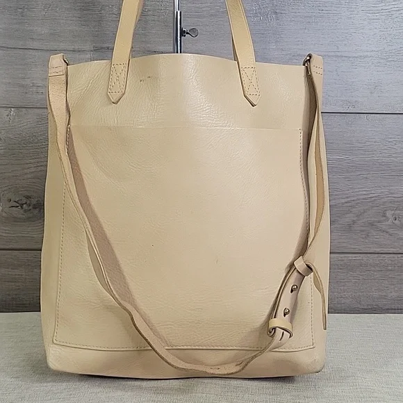 Madewell Leather Crossbody Shoulder Bag Tote - Picture 4 of 12